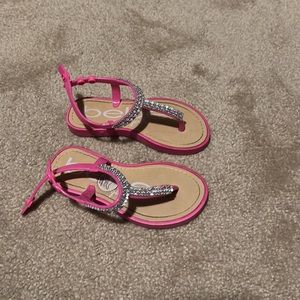 Bebe size 11/12 girl sandals